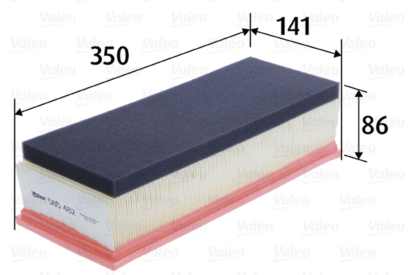 Vzduchový filter VALEO